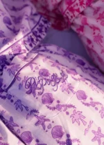 Twilight Pink Palms Pajama Set