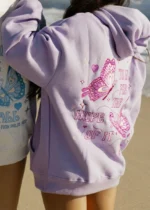 To Live for Hope Hoodie Lilac