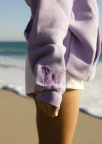 To Live for Hope Hoodie Lilac