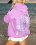 Everything Comes in Waves Hoodie with Açai