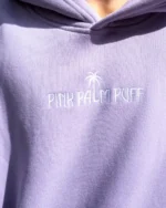 Classic Puff Hoodie with Orchid